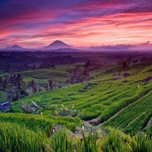 Landscape of Bali, Indonesia