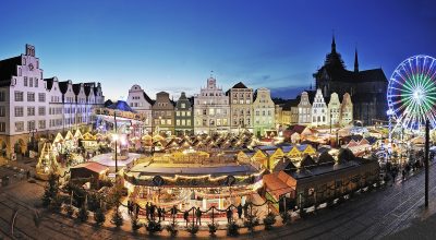 Christmas Market in Rostock, Germany