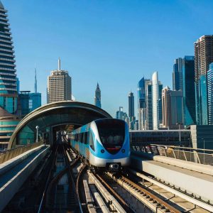 Sky Train in Dubai