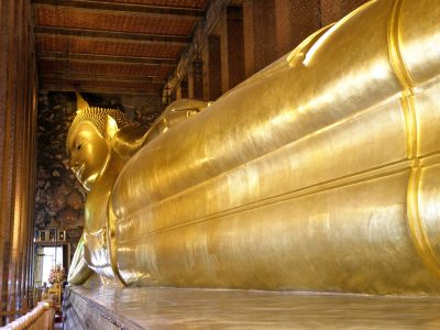 Wat Pho, the Sleeping Giant Buddha, Thailand