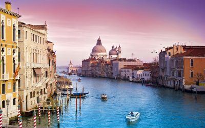 Romantic in Venice. Italy